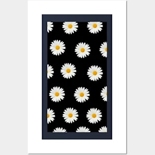 Daisy flower Posters and Art